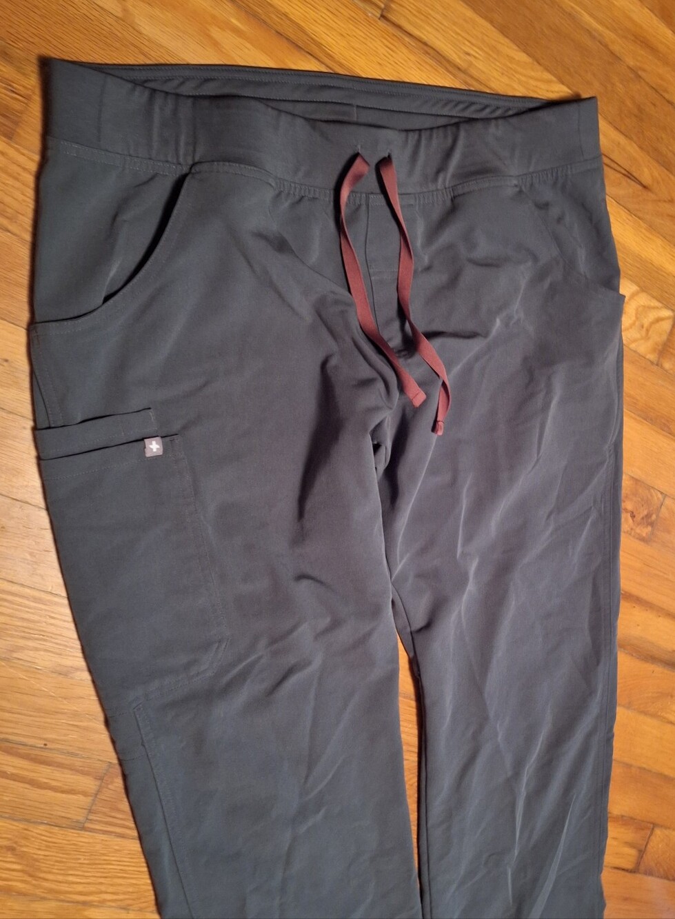 Figs Technical Collection Gray GREENish SCRUB Pants XL Nurse Medical - Picture 4 of 4